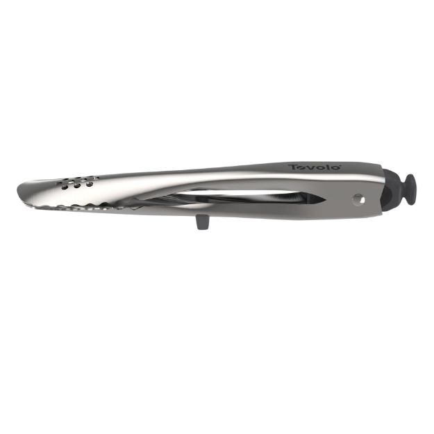 TONGS 11" STAINLESS STEEL CHARCOAL