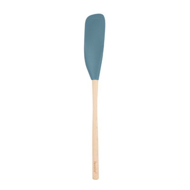 FLEX-CORE WOOD HANDLE JAR SCRAPER BLUE SLATE