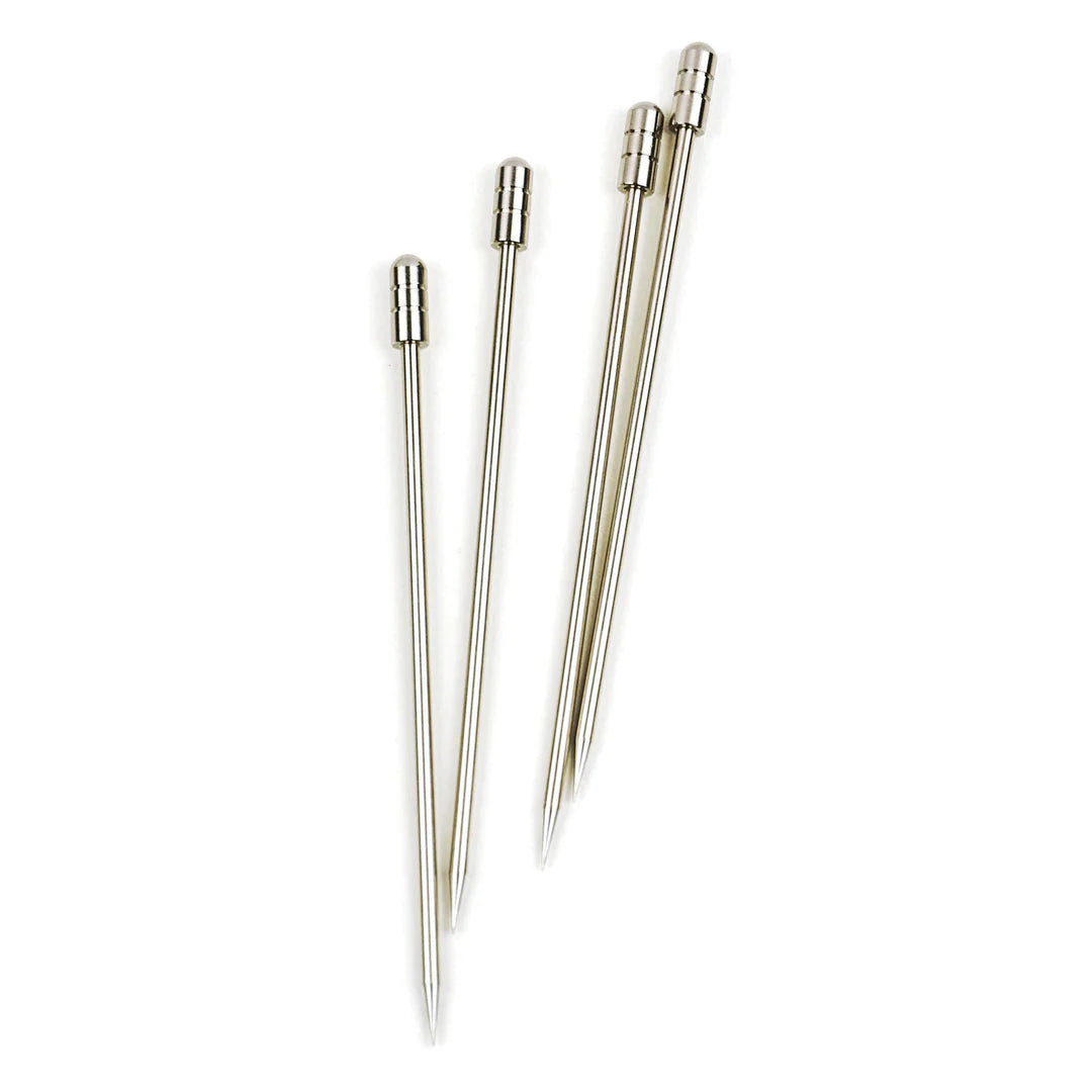 STAINLESS STEEL COCKTAIL PICKS SET/16