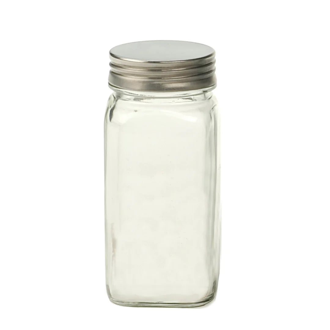 GLASS BOTTLE SQUARE 4 OZ