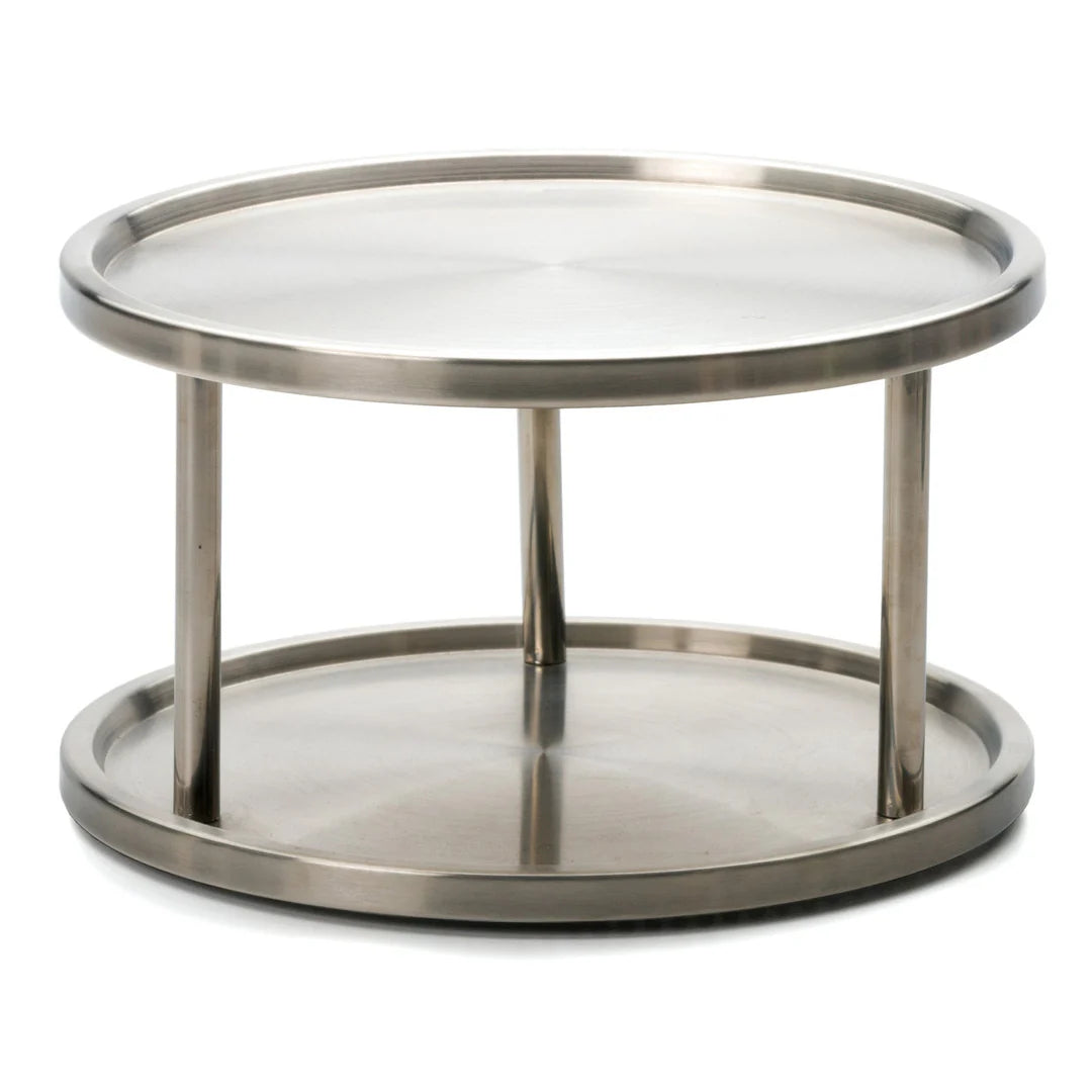 2-TIER LAZY SUSAN SS
