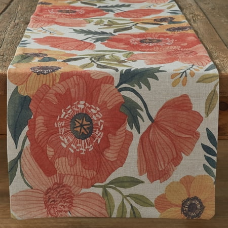 HIBISCUS PRINT RUNNER 72"