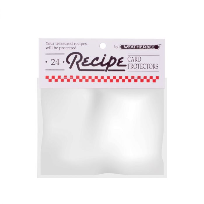 RECIPE CARD PROTECTORS 3X5 24PK RECIPE CARD PROTECTORS 3X5 24PK