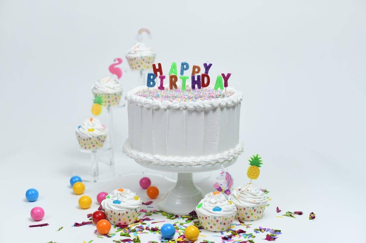 HAPPY BIRTHDAY CANDLE SET