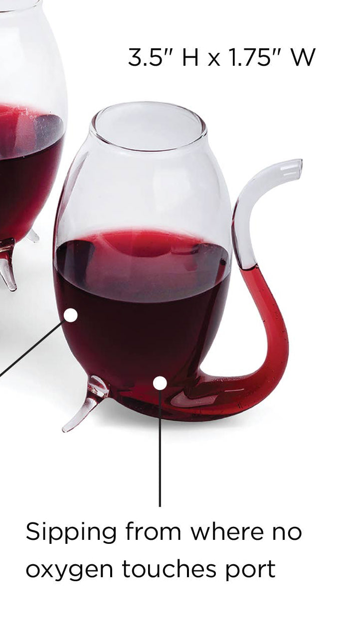 GLASS PORT SIPPER (SINGLE)