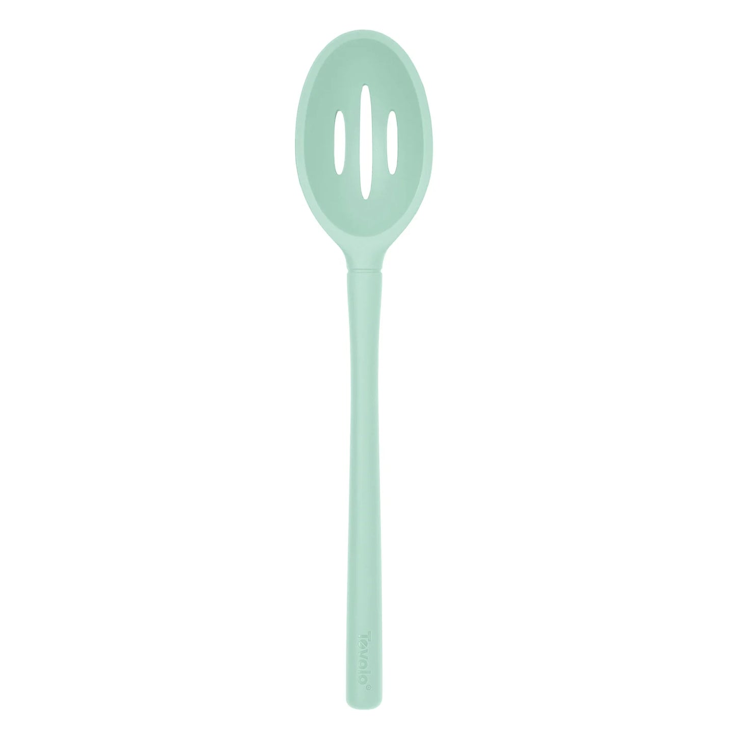 FLEX-CORE ALL SILICONE SLOTTED DEEP SPOON AQUA