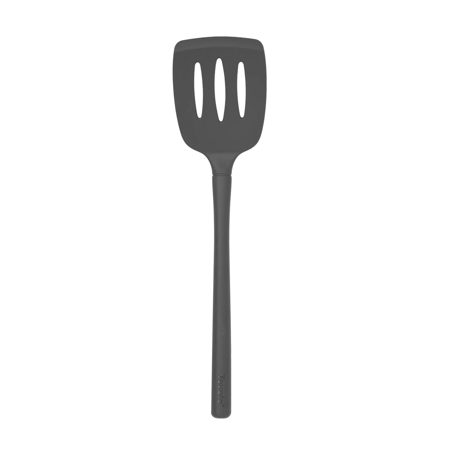 FLEX-CORE ALL SILICONE SLOTTED TURNER CHARCOAL