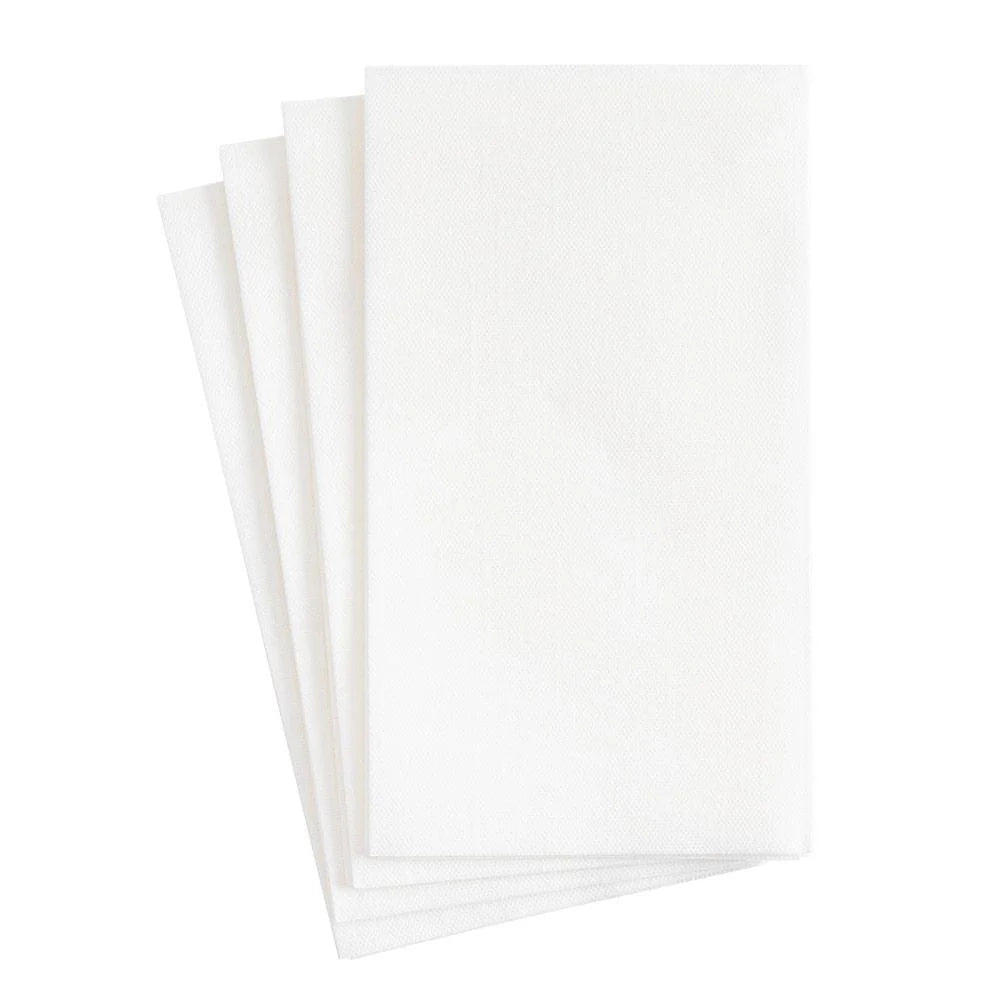 GUEST NAPKINS LINEN WHITE
