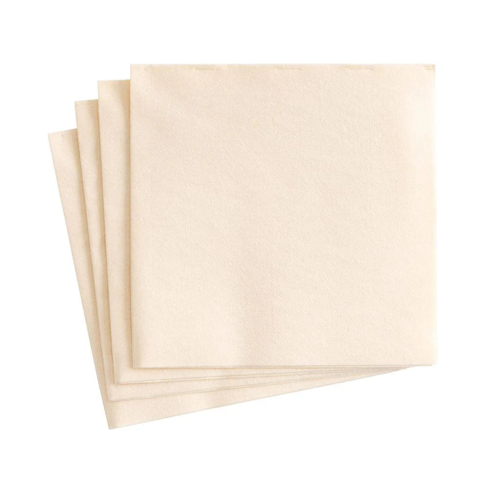 COCKTAIL NAPKINS IVORY