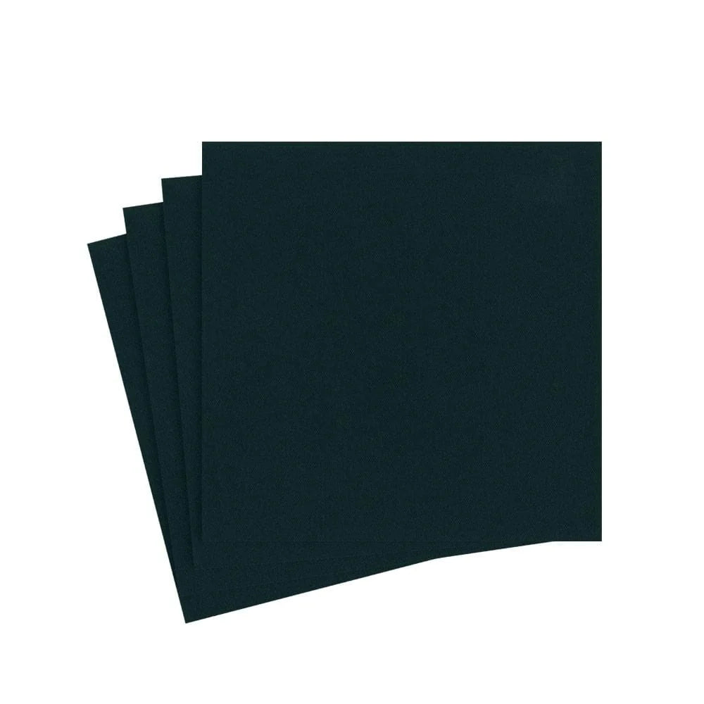 COCKTAIL NAPKINS BLACK