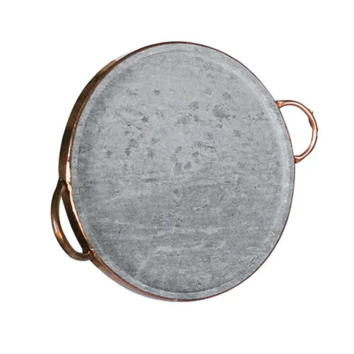 ROUND SOAPSTONE GRILL 12"