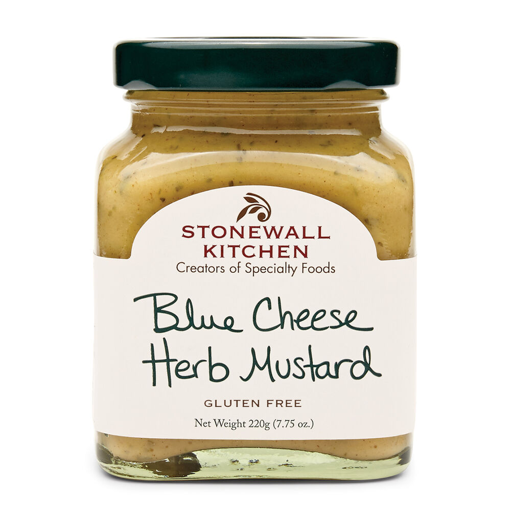 BLUE CHEESE HERB MUSTARD 8OZ