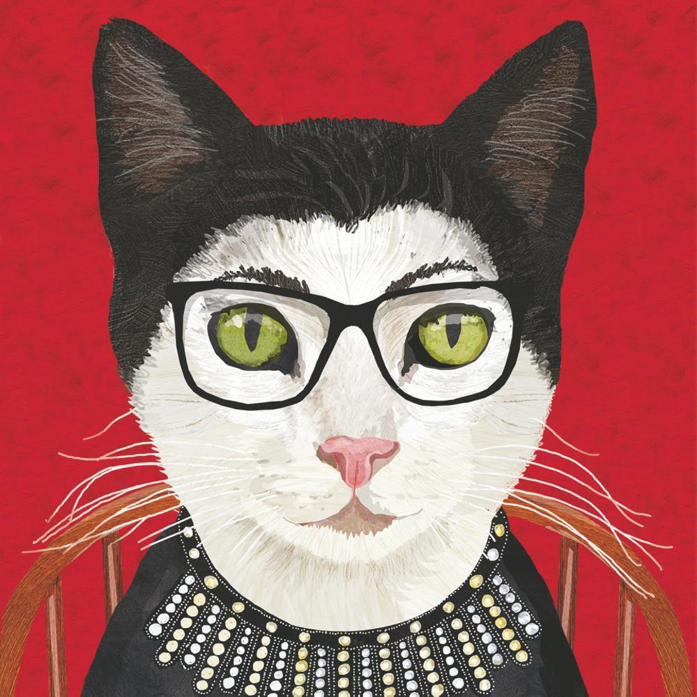 RBG CAT NAPKIN
