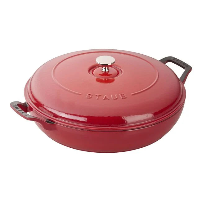 STAUB BRAISER 3.5 QT CHERRY