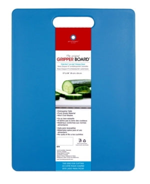 GRIPPER CUTTING BOARD 11X14 BLUE