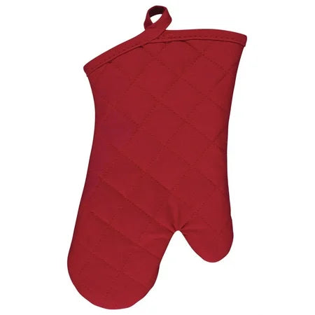 SOLID TERRY LINED OVEN MITT