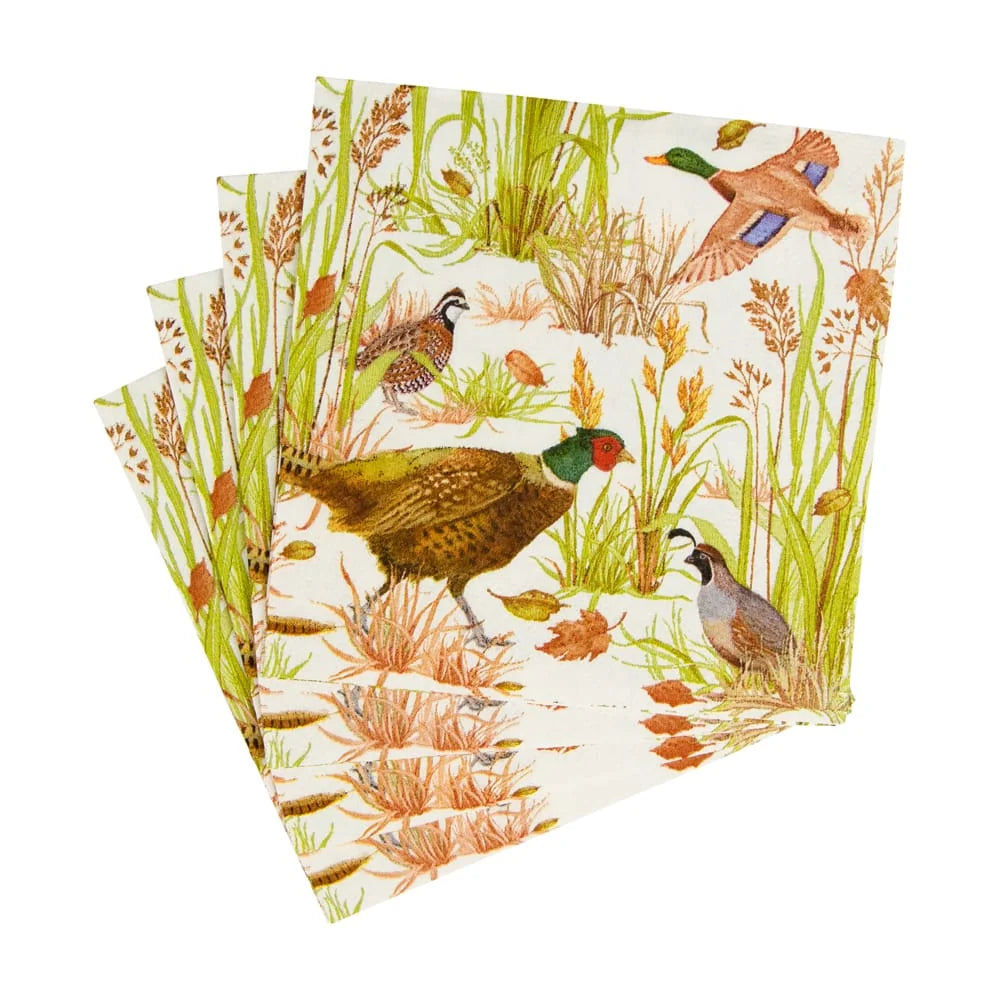 BIRDS OF A FEATHER COCKTAIL NAPKIN