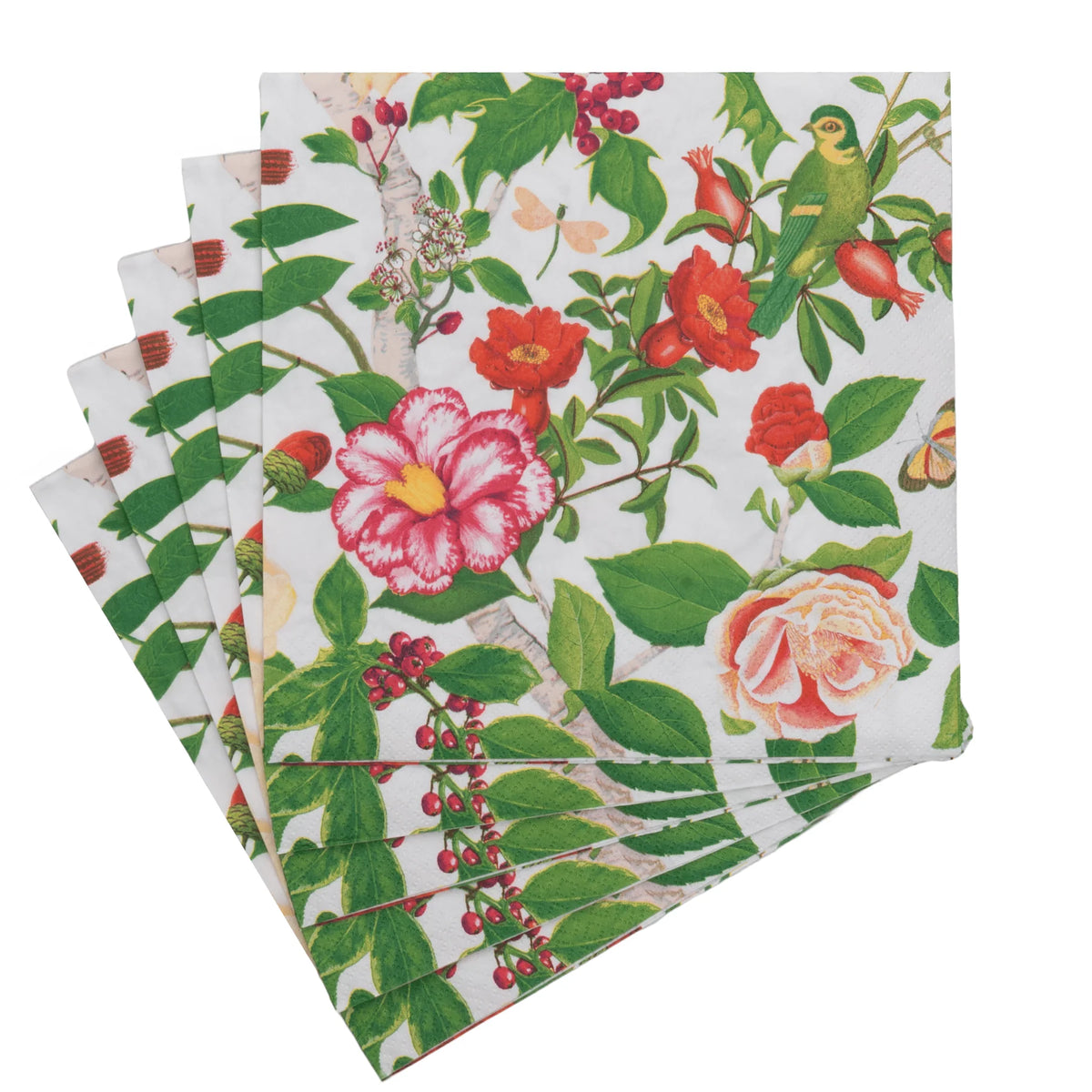 CHRISTMAS CHINOISERIE DINNER NAPKINS