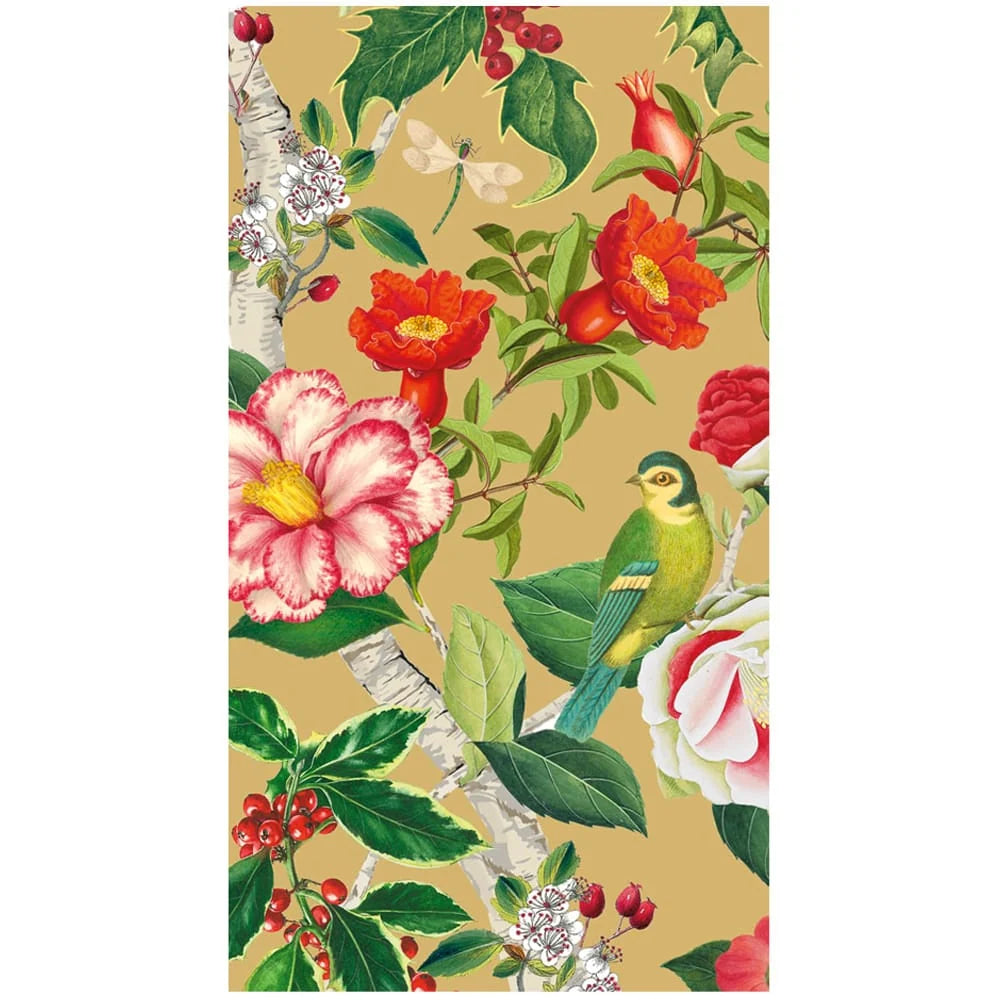 CHRISTMAS CHINOISERIE PAPER GUEST TOWEL