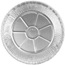 ALUMINUM FOIL PIE PAN 12" 2 PACK