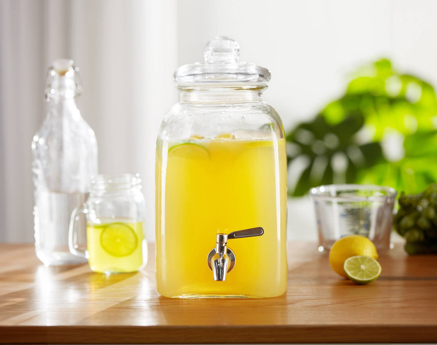 KOOK GLASS DRINK DISPENSER, 1.5 GALLON