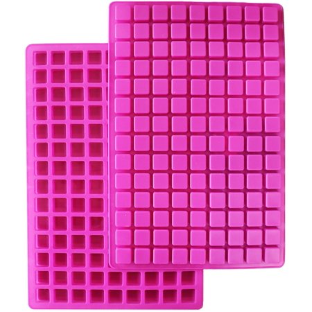 SILICONE CUBE CANDY MOLD 2PK