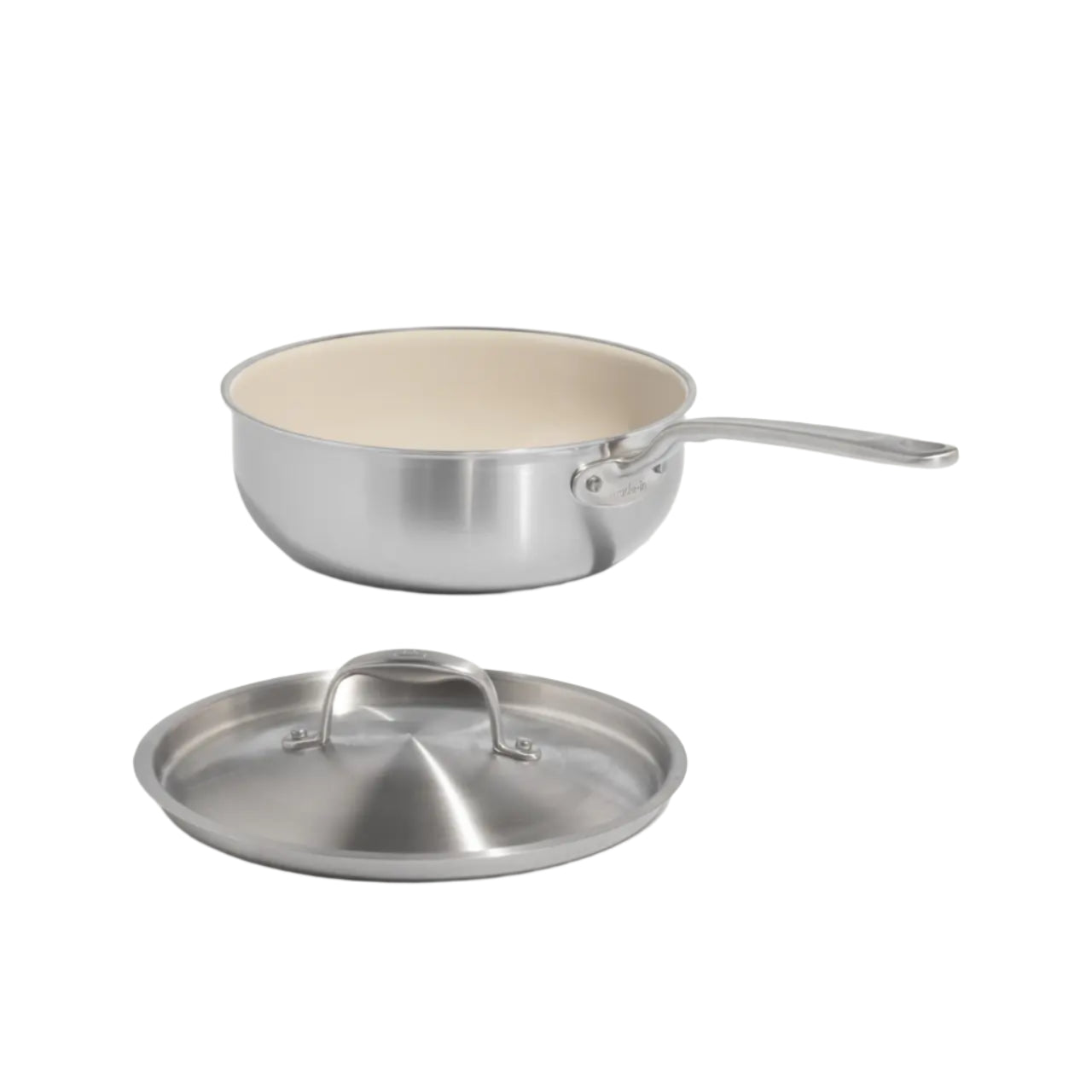 MADE IN CERAMICLAD SAUCIER 3.5 QT