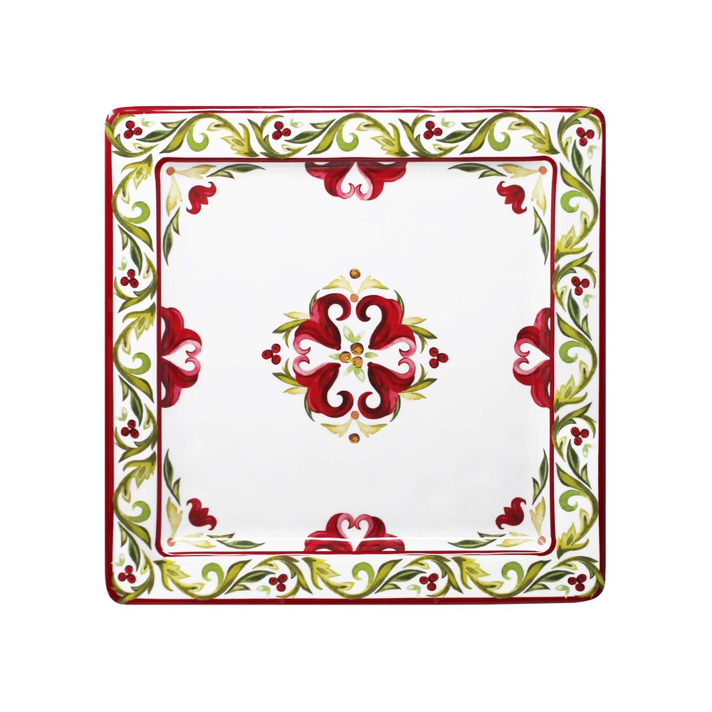 PLATTER SQUARE 11" VISCHIO