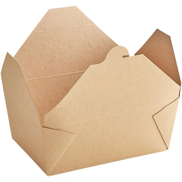 TAKEOUT CONTAINER BROWN 5 1/2 x 8