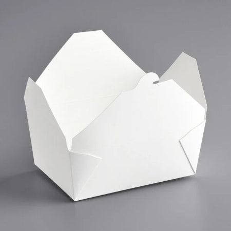 TAKEOUT COOKIE BOX WHITE 5 1/2 x 8"