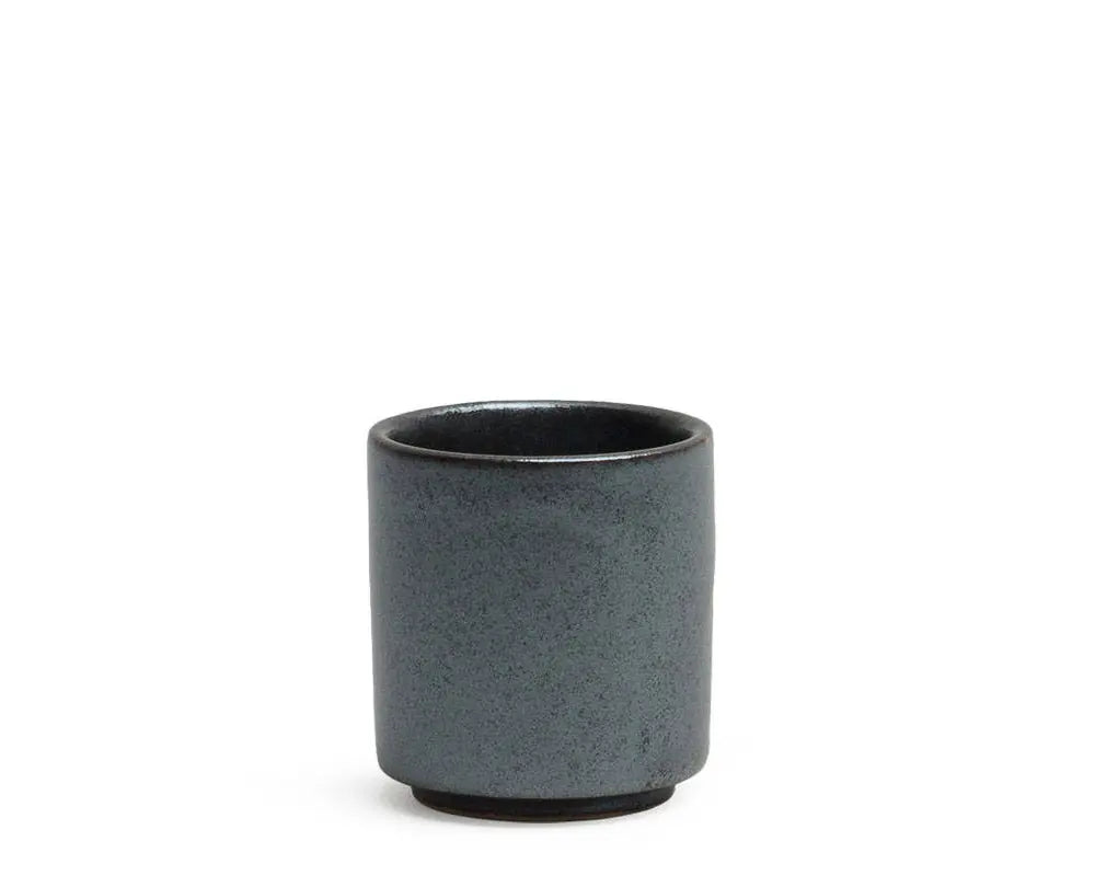 SAKE CUP IRON GLAZE 1.2 OZ