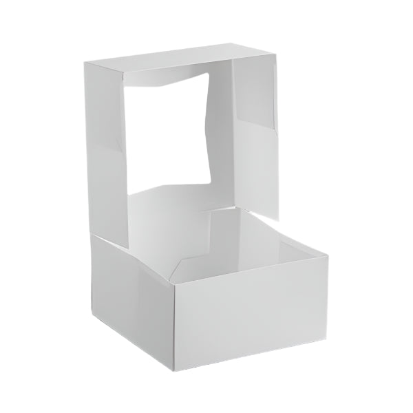 COOKIE BOX W/WINDOW 6"