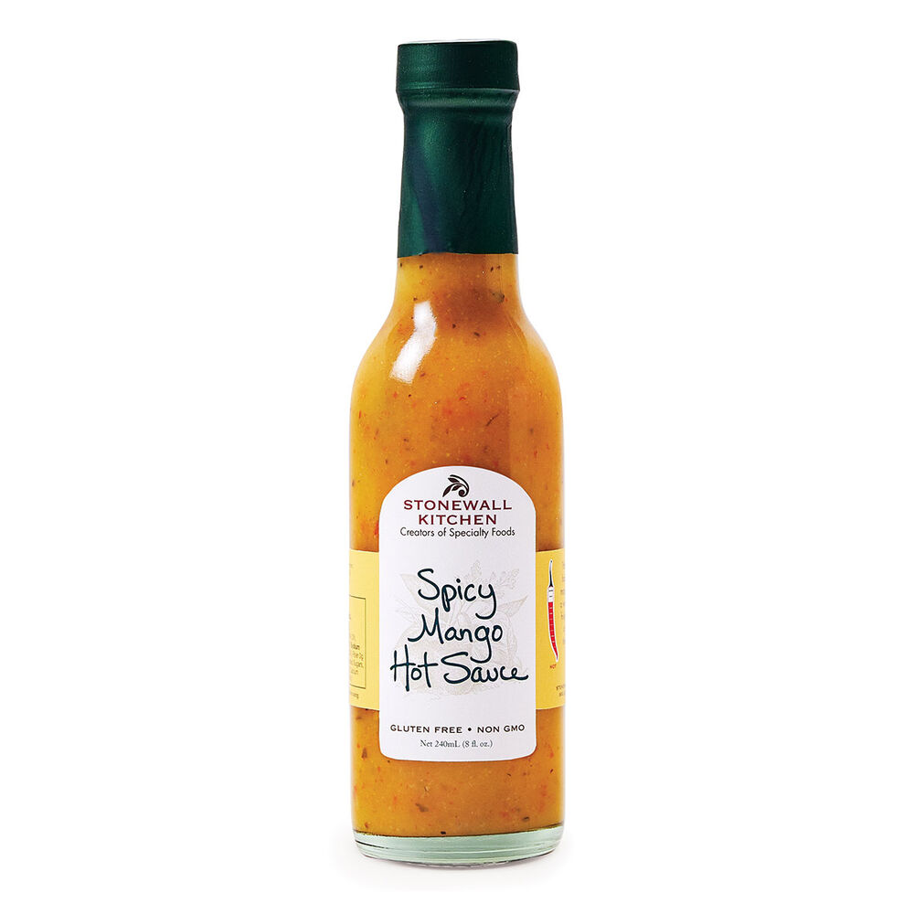 SPICY MANGO HOT SAUCE 8OZ
