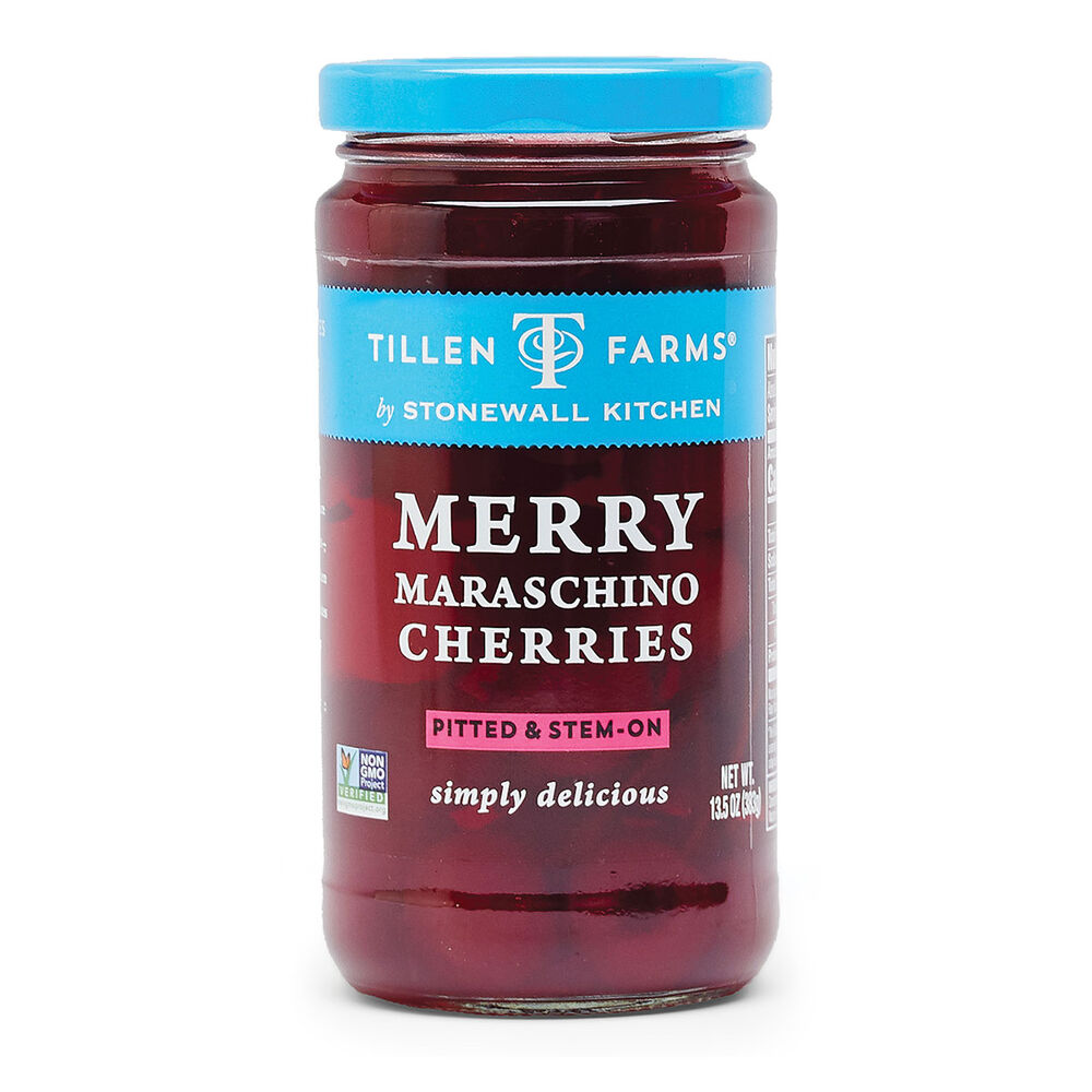 MERRY MARASCHINO CHERRIES 13.5 OZ