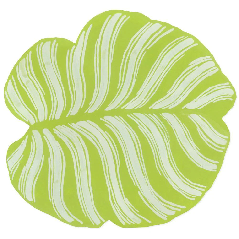 DIE CUT PLACEMAT TROPICAL LEAF