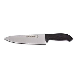 DEXTER COOKS KNIFE 8" BLACK HANDLE (SG145-8B-PCP)