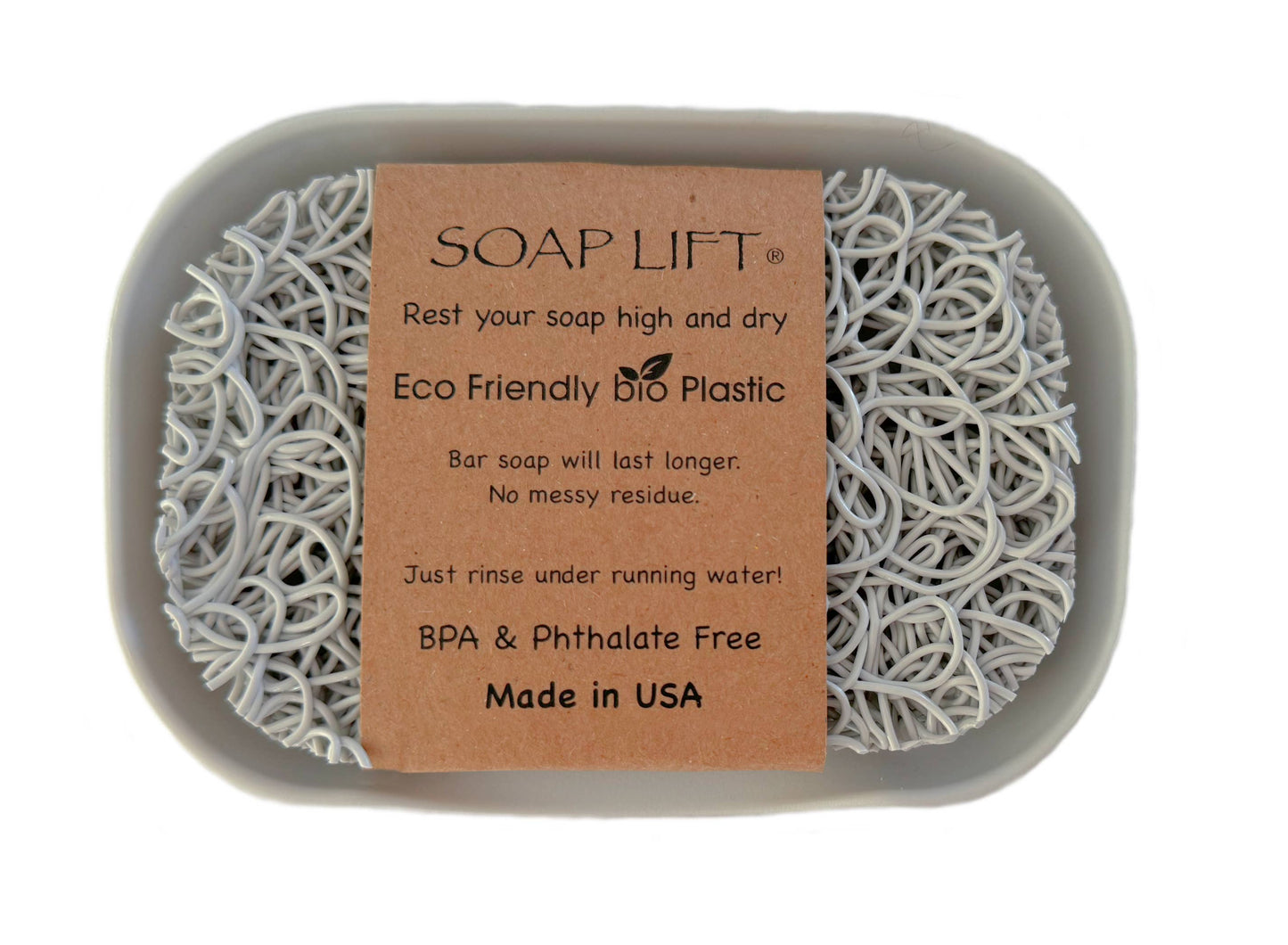 WATERFAKK DISH SET W/SOAP LIFT - MIST