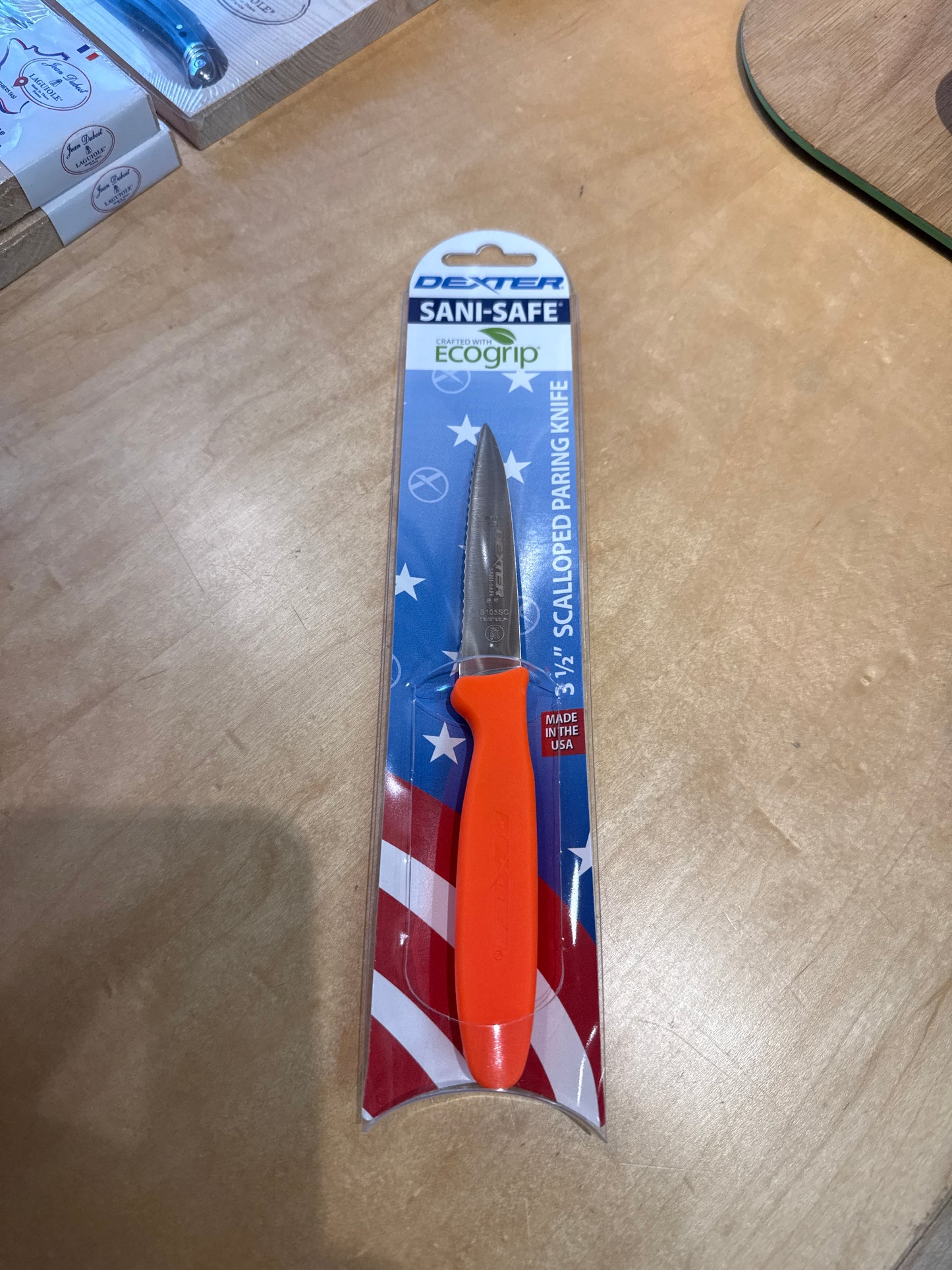 DEXTER SCALLOPED PARING KNIFE 3.5" (S105SC-PCP)