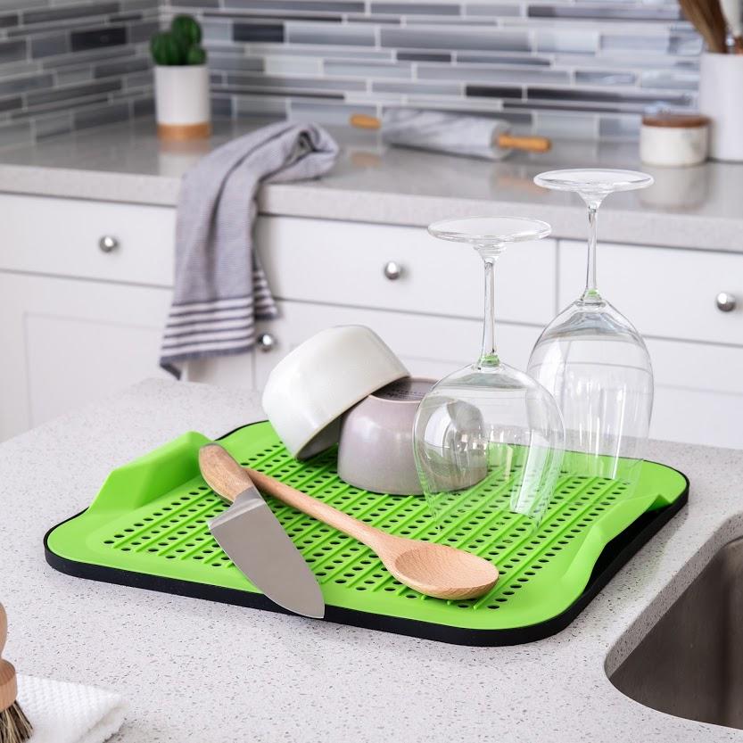 SILICONE DRYING MAT 2-PIECE