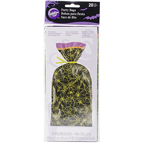 PARTY BAGS SPIDER WEB 20PK