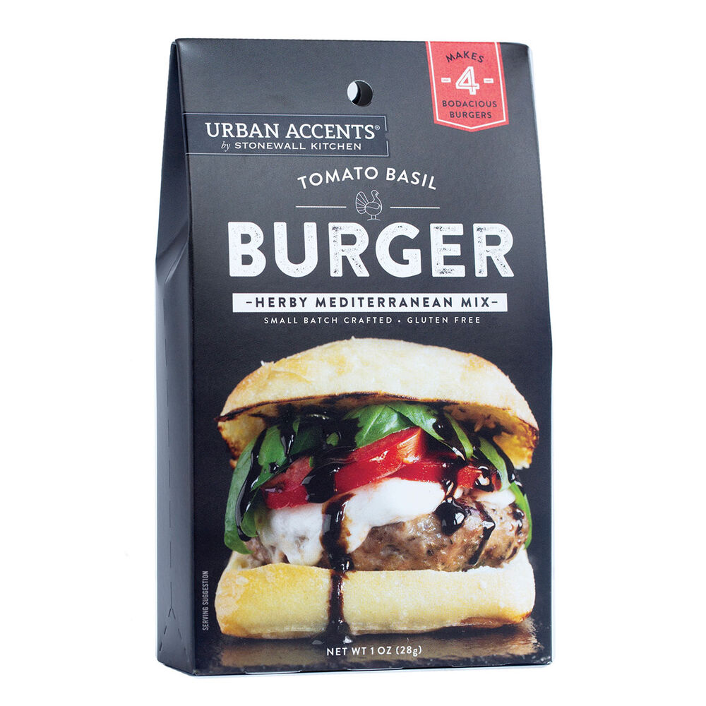 UA TOMATO BASIL TURKEY BURGER 1 OZ