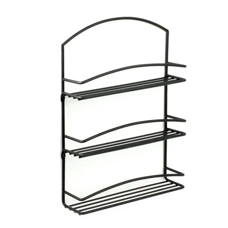 EURO WALL MOUNT 3 TIER SPICE RACK