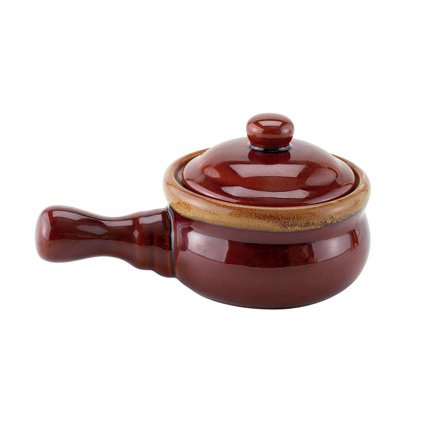 ONION SOUP CROCK W/LID