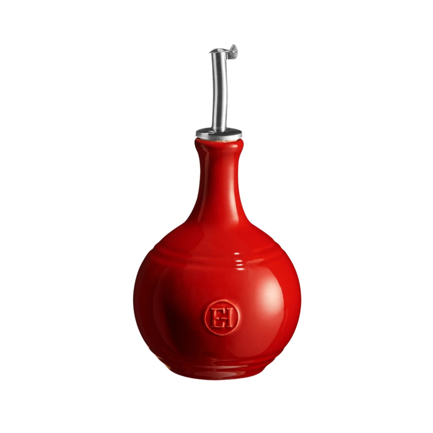 EMILE HENRY VINEAGAR CRUET BURGUNDY
