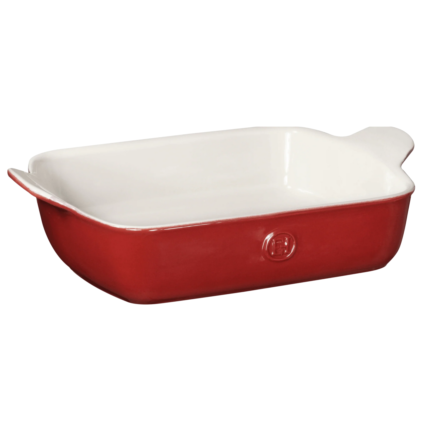 EMILE HENRY MEDIUM RECTANGULAR BAKER 11X8/ 3 QT ROUGE