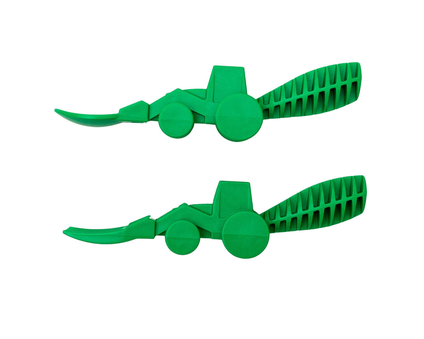 SET OF 2 TRACTOR UTENSILS: GREEN