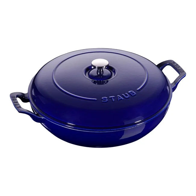 STAUB BRAISER 3.5 QT DARK BLUE