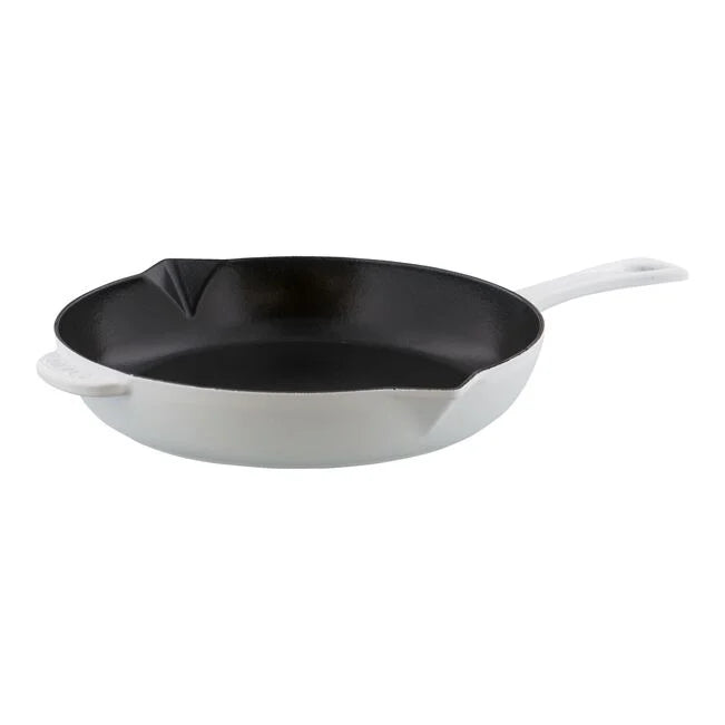 STAUB FRY PAN 10" WHITE