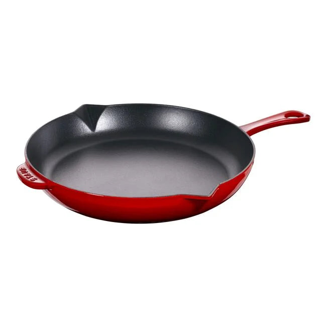 STAUB FRY PAN 10" CHERRY