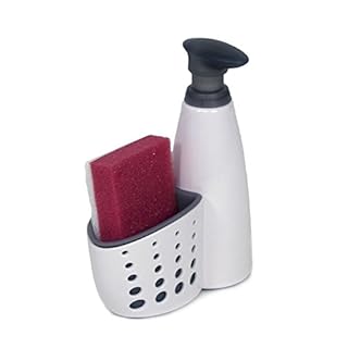 SOAP DISPENSER & SPONGE CADDY